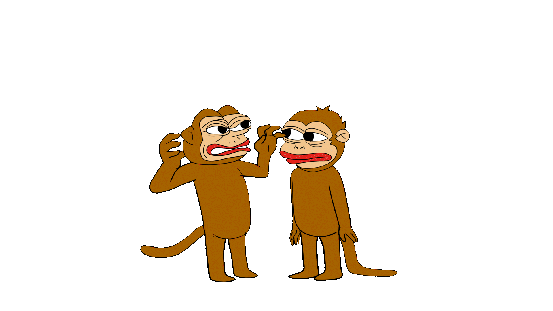 Bonkey X Ponke GIF